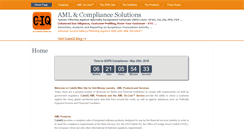 Desktop Screenshot of amlinfo.eu